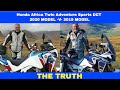 Honda Africa Twin Adventure Sports DCT (2020 versus 2019) THE TRUTH