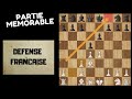 Alekhine dtruit la dfense franaise en 11 coups grce  cette combinaison