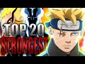 Top 20 Strongest Boruto Characters