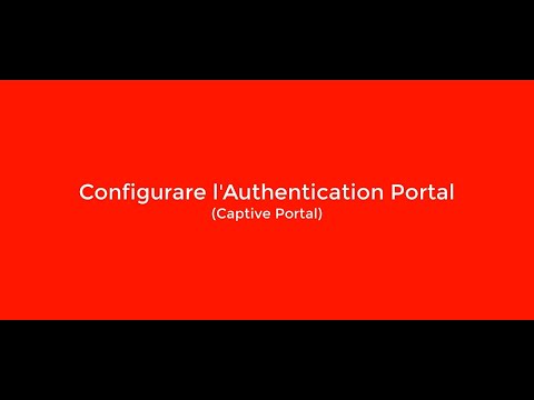 Tutorial - Authentication Portal Firebox (Captive Portal)