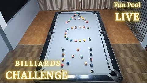Letter ACW Pool Challenge With 45 Balls | Live