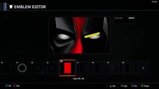 DEADPooL Emblem Tutorial Black Ops 3