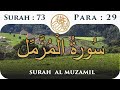 73 surah al muzzammil   para 29  visual quran with urdu translation