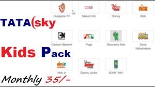 TATA SKY Packs for Kids 2019 | Add Ons or Mini Packs in Tata Sky - YouTube