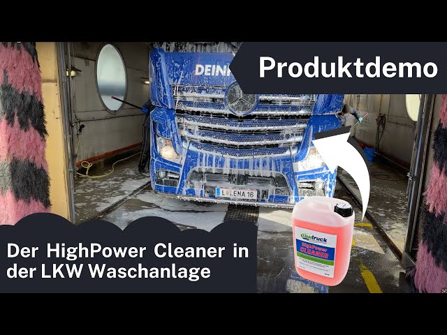 Zu Gast bei Deinhammer // Waschanlage // HighPower Cleaner // CleanTruck 