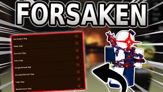 New Script Forsaken Autofarm Auto Block Auto Generator Op 2026