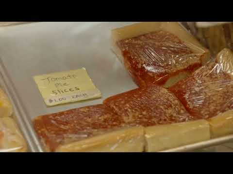 Utica NY Tomato Pie on Travel Channel