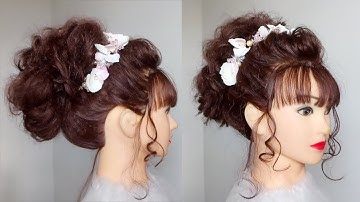 tóc cô dâu , tóc dợn sóng, tóc bới, tóc tết, tóc xõa, kiểu tóc đẹp (P19)