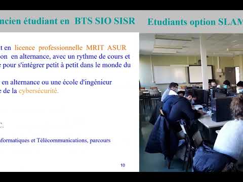 Présentation BTS SIO 2022