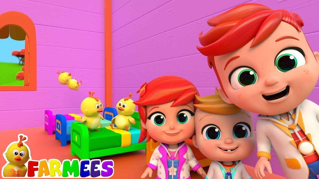 Five Little Chickens 🐔+ Ten In The Bed and more Kids Songs and Nursery ...