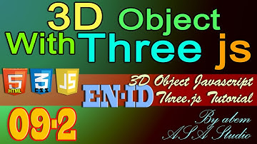 3D Object With Three Js, 9, Import 3D Object with Collada Part 2, Javascript Tutorial