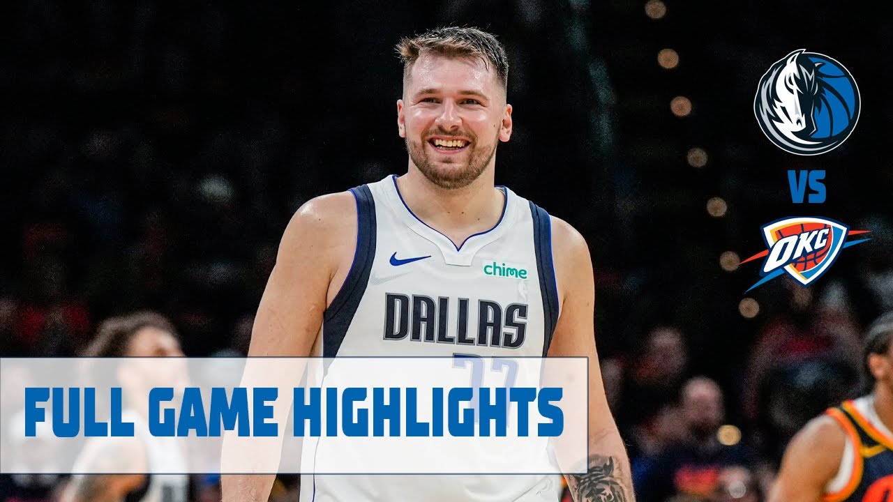 Luka Doncic (31 points) Highlights vs. OKC Thunder | 5/15/24 - YouTube
