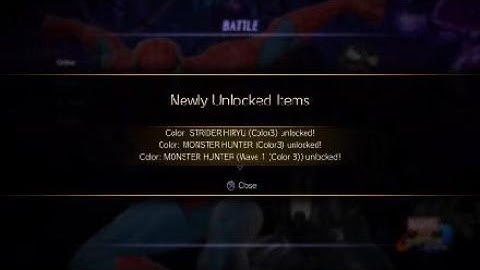 MARVEL VS. CAPCOM: INFINITE Strider Hiryu & Monster Hunter Arcade Run  (REQUEST)