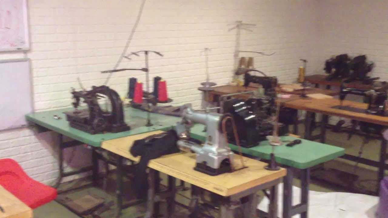Zace Denim's Antique Jean Sewing Machines - YouTube