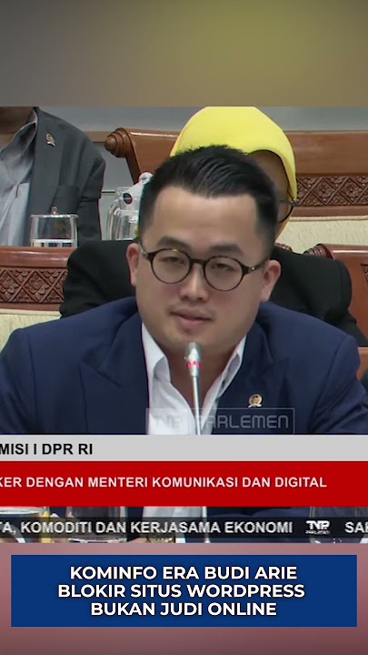 Kejutan Dari DPR: Kominfo Era Budi Arie Blokir Situs Wordpress, Bukan Judi Online