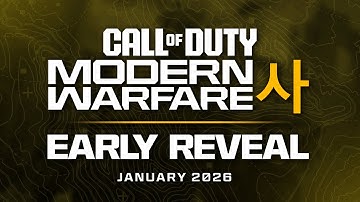 “EARLY Modern Warfare 4 Reveal…” 