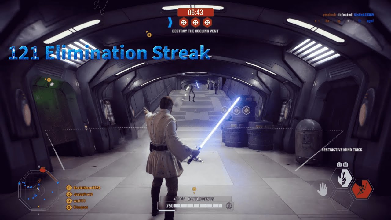 172 Elimination Obi Wan domination (no commentary)
