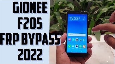 Gionee f205 frp bypass 2022 || gionee f205 google account unlock (without pc)