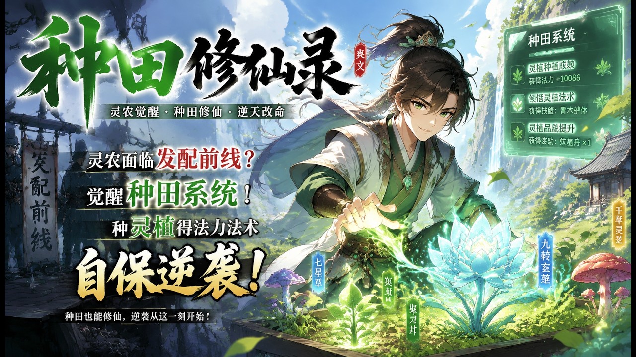 种田修仙录：底层灵农觉醒系统逆袭