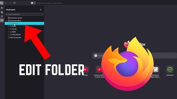 How To Edit Bookmark Folder In Firefox