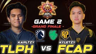 FCAP vs TLPH | GAME 2 | MPL PH S13 GRAND FINALS | PINAS LANG MALAKAS