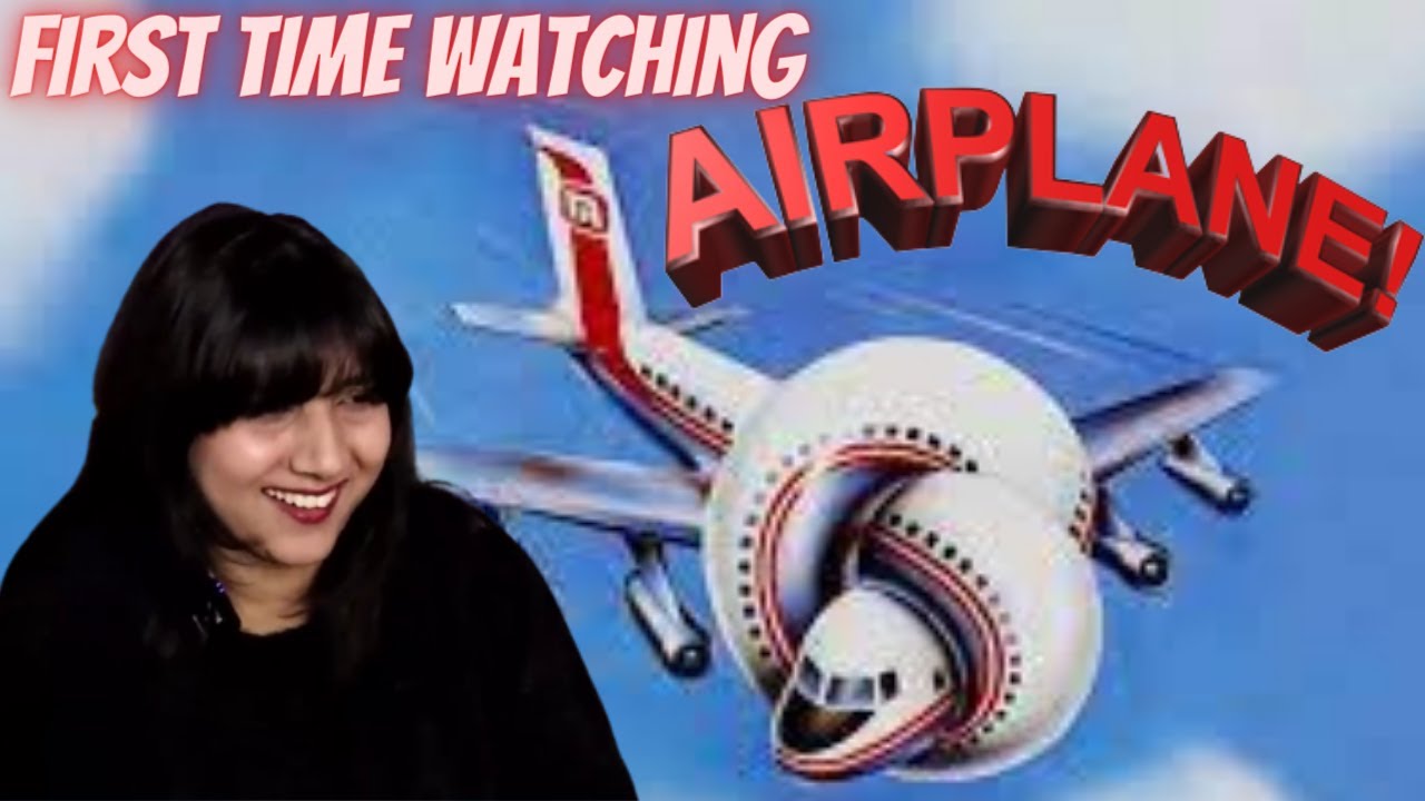 *assume crash positions* Airplane! 1980 MOVIE REACTION (first time