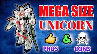 MEGA SIZE UNICORN DESTROY MODE DABAN MODEL 1/48 SCALE REVIEW THE PROS AND CONS ON BUYING THE KIT.
