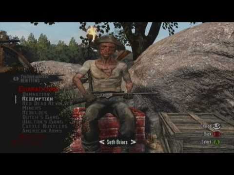 RED DEAD REDEMPTION Liars And Cheats Characters