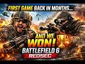 First Time Back in Months and We Win?! | Battlefield 6 REDSEC