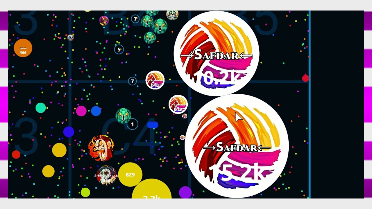 Agar.io - Safdar - FFA & Experimental - Highlights #22