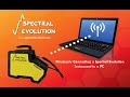 Wirelessly connecting a spectral evolution instrument to pc