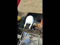 焼きマシュマロで作る簡単ローストチキン #shorts【赤髪のとも】