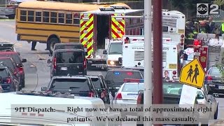 6 dead after MTA, school bus crash in southwest Baltimore