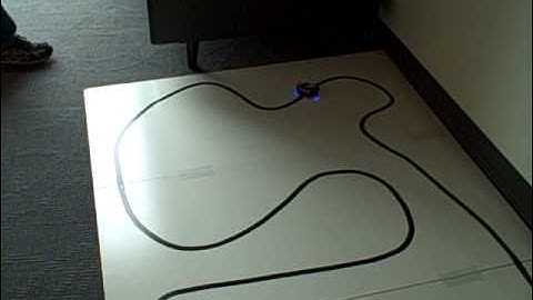 3PI Line Follower Robot Kit on test coarse