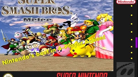 (OUTDATED, SEE DESCRIPTION) Super Smash Bros. Melee - Title/Opening Theme (SNES Remix)