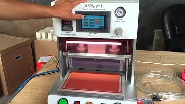 Big LCD Glass OCA Laminating Machine