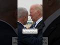 Biden visits Israel in major show of support amid its war with Hamas #shorts