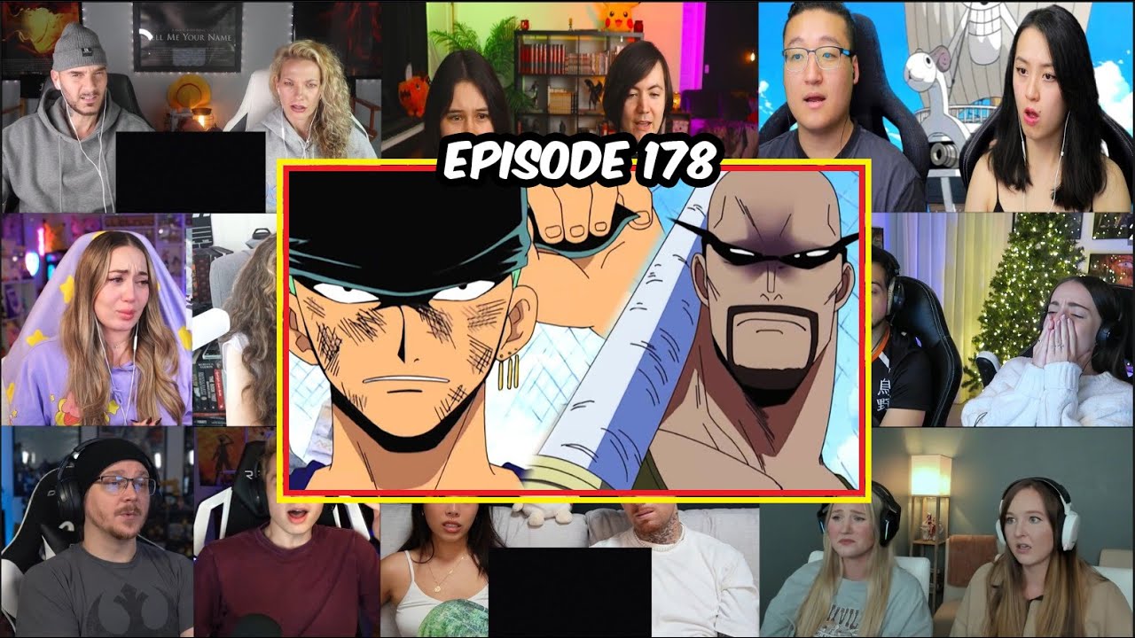 ワンピース 178 One Piece Episode 178 Reaction Mashup | ワンピース - YouTube