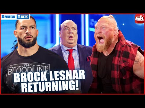 Brock Lesnar returning to WWE; Battle Royal winner set to challenge Roman Reigns | Smack Talk