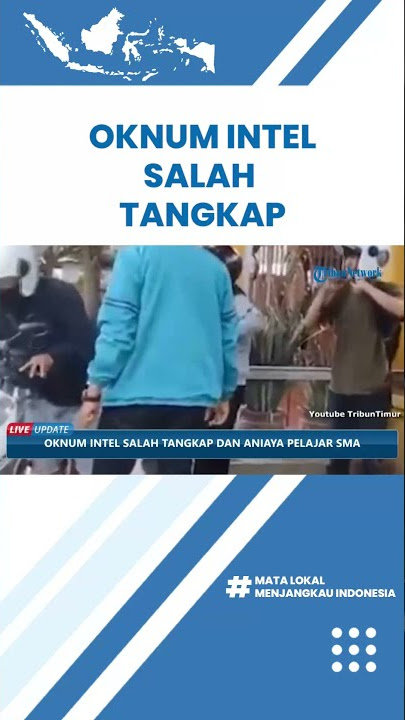 Terekam Kamera Aniaya Pelajar SMA yang Salah Tangkap, Oknum Intel Polisi di Palu Jadi Tersangka