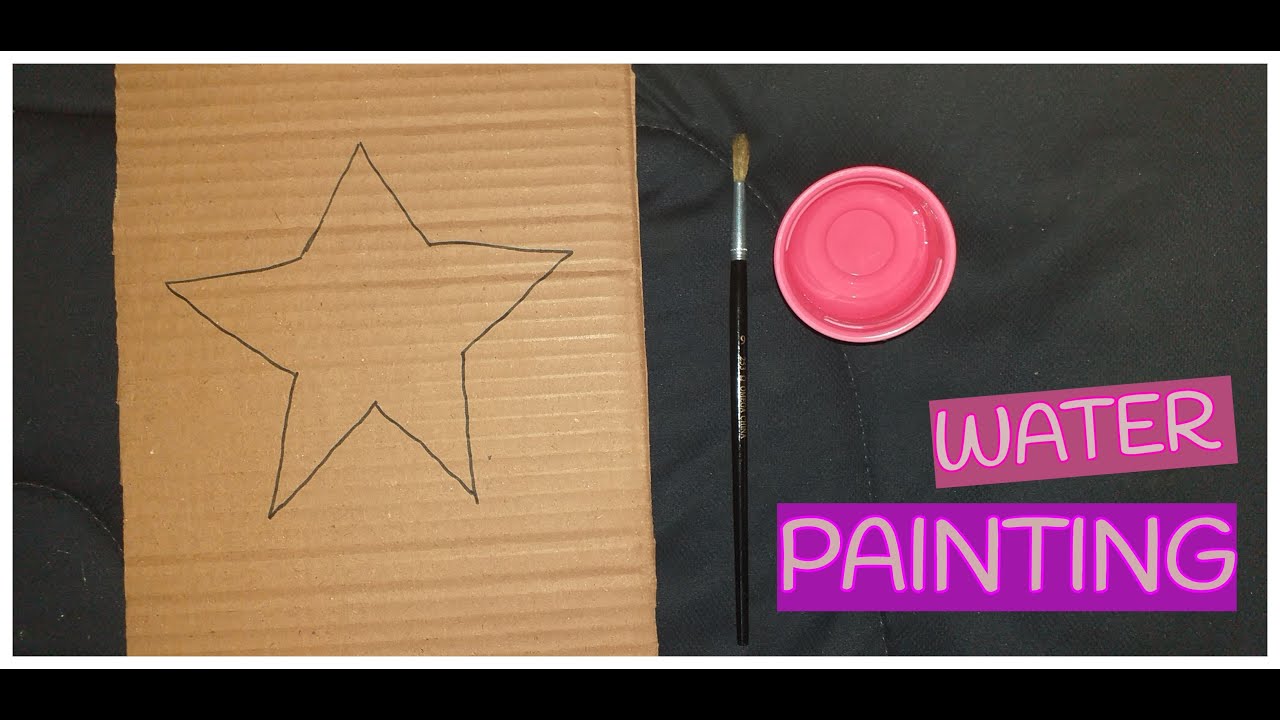 MESS FREE WATER PAINTING Toddler activity YouTube