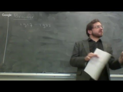 Video: Set Theory: Constructive And Intuitionistic ZF
