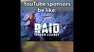 YouTube sponsors be like...