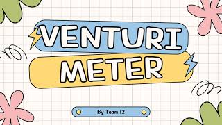 Team 12 Sample Problem: Flow Measurement Net Worth