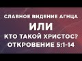 15 проповедь 6 05 18  СЛАВНОЕ ВИДЕНИЕ АГНЦА или КТО ТАКОЙ ХРИСТОС