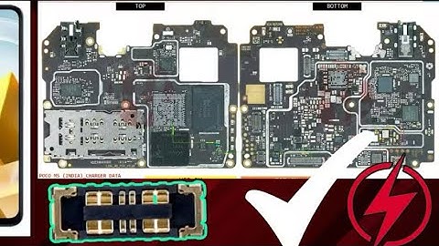 Poco M5 22071219CG charging not working problem solution : usb ways jumperlSchematic Diagram | DMR