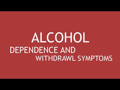 Alcoholic dependence,  withdrawal symptoms and Management by Dr. Shikha Parmar