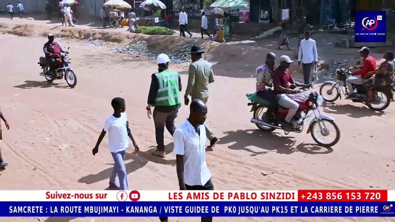 🔴 SAMCRETE|L'évolution de travaux de la route Mbujimayi - KANANGA