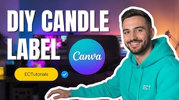 How to Make a Candle Label in Canva (FREE & Easy Tutorial)