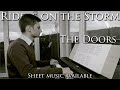 The doors  riders on the storm  piano cover arr yannick streibert